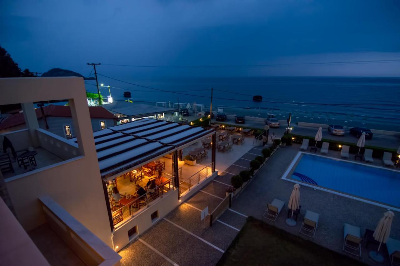 Casa Laios Hotel Paralia Chiliadou Ngoại thất bức ảnh
