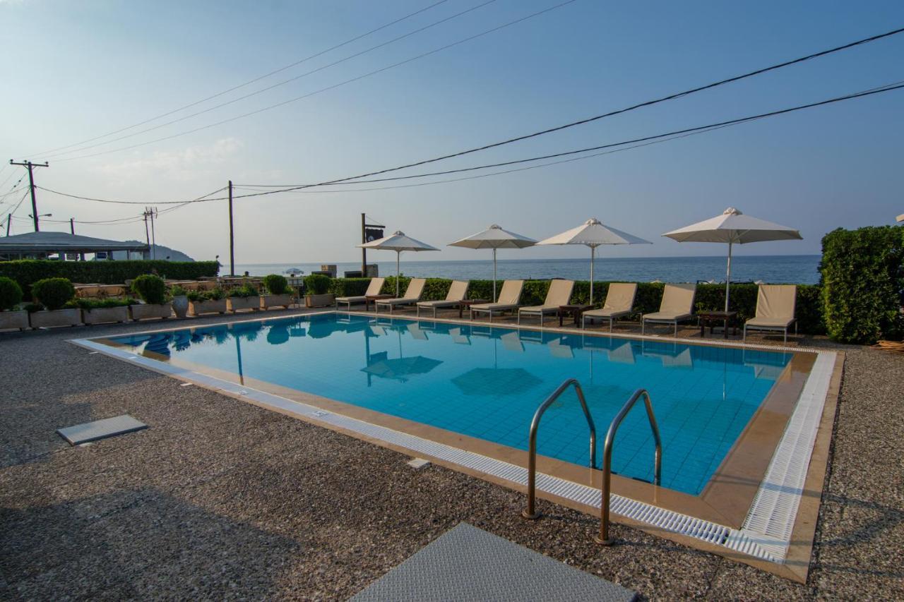 Casa Laios Hotel Paralia Chiliadou Ngoại thất bức ảnh